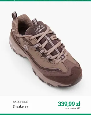 Sneakersy Skechers promocja w Deichmann