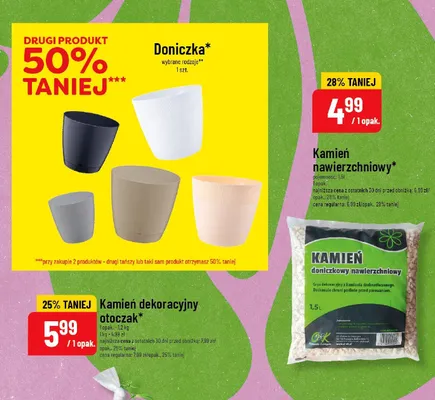 Kamień nawierzchniowy promocja w POLOmarket