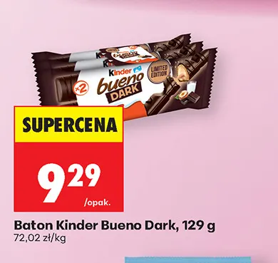 Baton Kinder Bueno Dark promocja w Biedronka