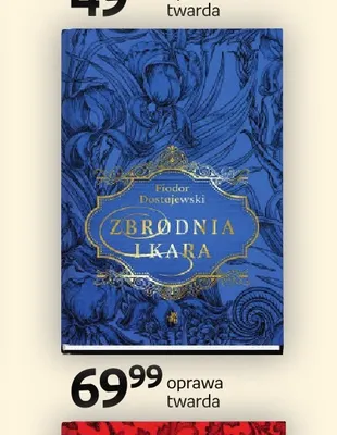 Książka Zbrodnia i kara Fiodor Dostojewski oprawa twarda W.A.B. promocja w Empik