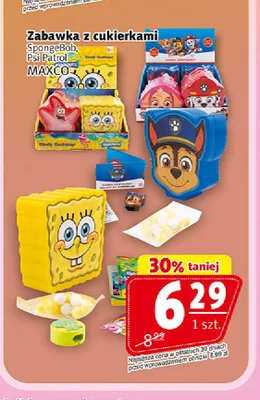 Zabawka z cukierkami Psi Patrol Maxco promocja w Prim Market