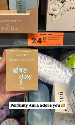 Woda perfumowana all'AURA littlemooonster96 Adore You promocja w Biedronka