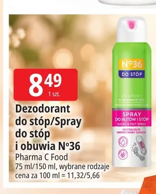 Dezodorant do stóp Nº36 promocja w Leclerc