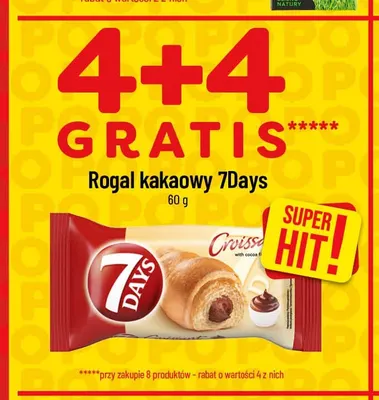 Rogal kakaowy 7Days promocja w POLOmarket