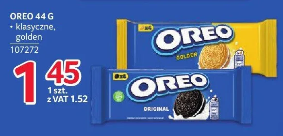 Ciastka Oreo Klasyczne promocja w Selgros