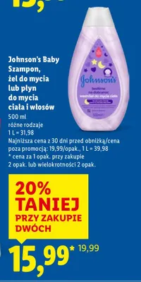 Szampon, żel do mycia lub płyn do mycia ciała i włosów, różne rodzaje promocja w Lidl