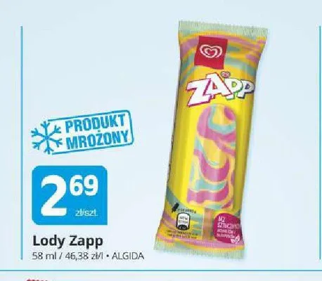 Lody Zapp promocja w Marketvita