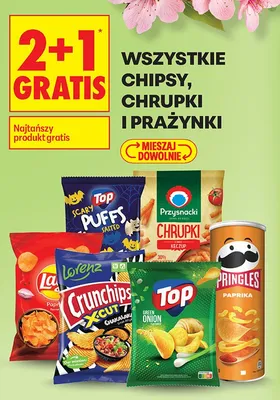 Chrupki promocja w Biedronka