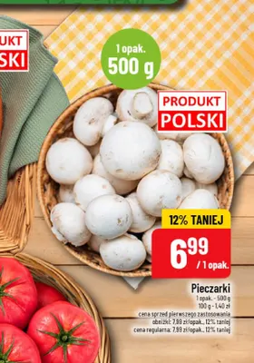 Pieczarki promocja w POLOmarket