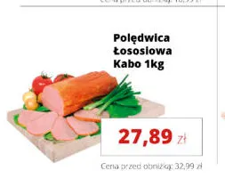Polędwica łososiowa Kabo promocja w Torimpex Toruńska Sieć Sklepów Spożywczych