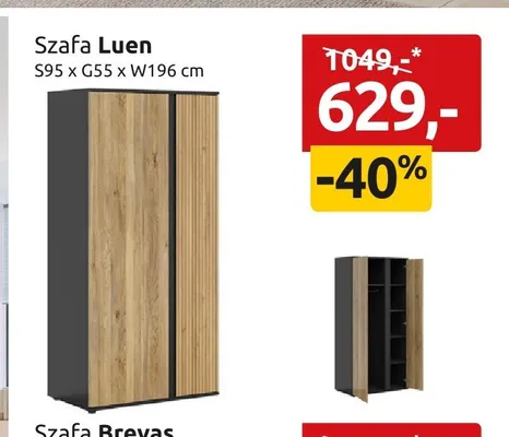 Szafa Luen promocja w Black Red White
