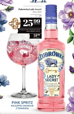 Wódka Lady Secret promocja w POLOmarket
