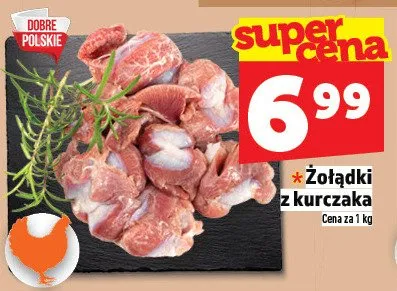 Żołądki z kurczaka promocja w TOPAZ
