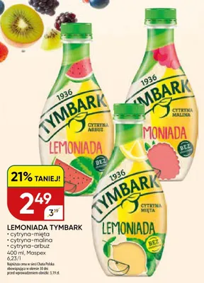 Lemoniada Tymbark cytryna-arbuz promocja w Chata Polska