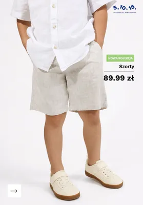 Szorty dziecięce 5,10,15. promocja w 5.10.15