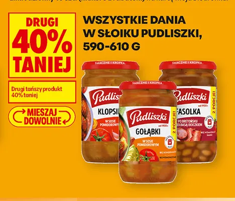 Gołąbki w sosie pomidorowym Pudliszki promocja w Biedronka