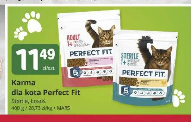 Karma dla kota Sterile Perfect Fit promocja w Marketvita