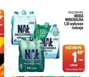 Woda mineralna Nałęczowianka promocja w Tomi Markt