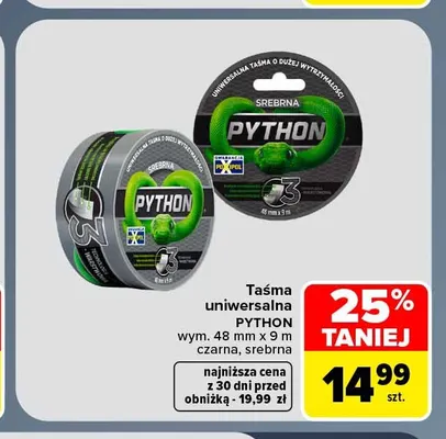Taśma uniwersalna Python promocja w Carrefour