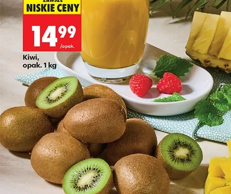 Kiwi opakowanie 1 kg promocja w Biedronka