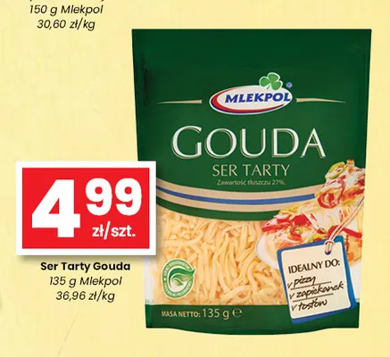 Ser tarty Gouda Mlekpol promocja w emma MARKET