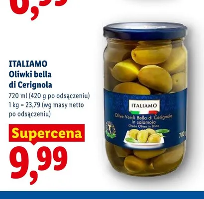 Oliwki bella di Cerignola ITALIAMO promocja w Lidl