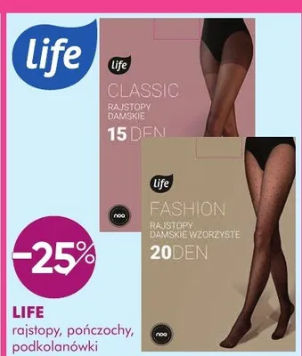 Rajstopy, pończochy, podkolanówki promocja w Super-Pharm