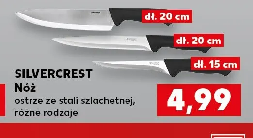 Nóż Silvercrest promocja w Kaufland