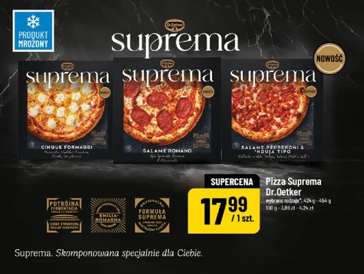Pizza Suprema Salame Romano Dr.Oetker promocja w POLOmarket