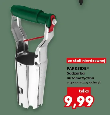 Sadzarka automatyczna ergonomiczny uchwyt ze stali nierdzewnej promocja w Kaufland