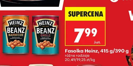 Fasolka różne rodzaje promocja w Biedronka