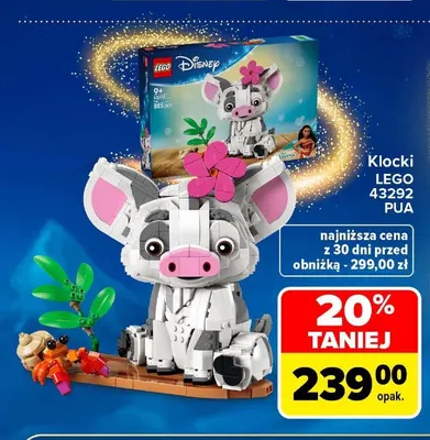 Klocki LEGO 43292 Pua promocja w Carrefour Market