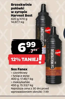 Sos tysiąca wysp Fanex promocja w Netto