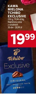 Kawa mielona Tchibo Exclusive Medium Roast promocja w Stokrotka