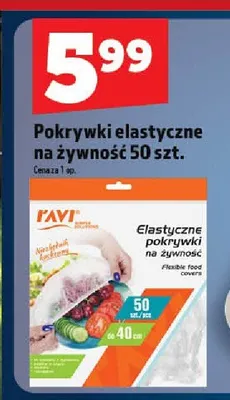 Pokrywki elastyczne na żywność RAVI promocja w TOPAZ