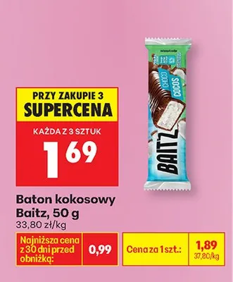 Baton kokosowy Baitz promocja w Biedronka