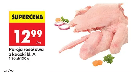 Porcja rosołowa z kaczki kl. A promocja w Biedronka