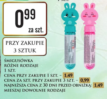 Śmigusówka różne rodzaje promocja w Dino