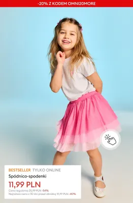 Spódnico-spodenki promocja w Sinsay