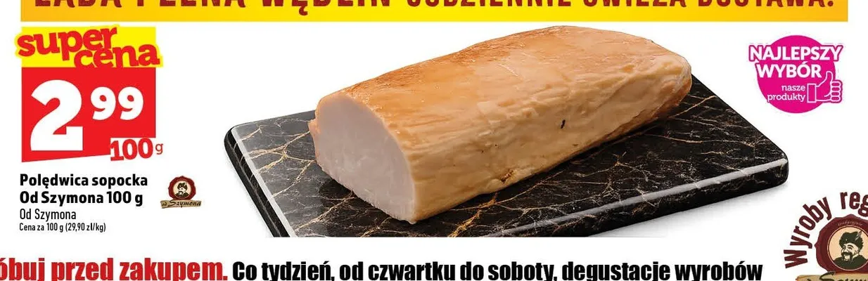 Polędwica sopocka Od Szymona promocja w TOPAZ