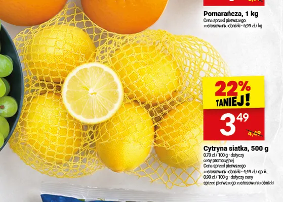 Cytryna siatka promocja w Twój Market