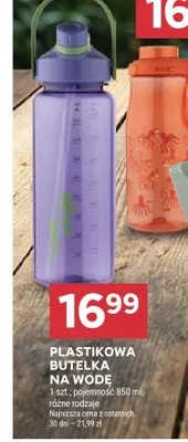 Plastikowa butelka na wodę promocja w Stokrotka