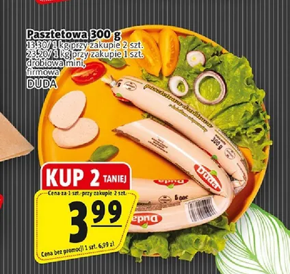 Pasztetowa drobiowa mini Duda promocja w Prim Market