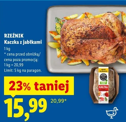 Kaczka z jabłkami Rzeźnik promocja w Lidl