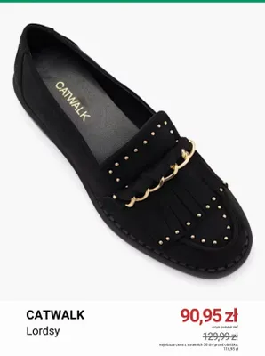 Lordsy damskie Catwalk promocja w Deichmann