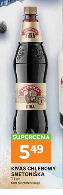 Kwas chlebowy Smetoniška promocja w Stokrotka