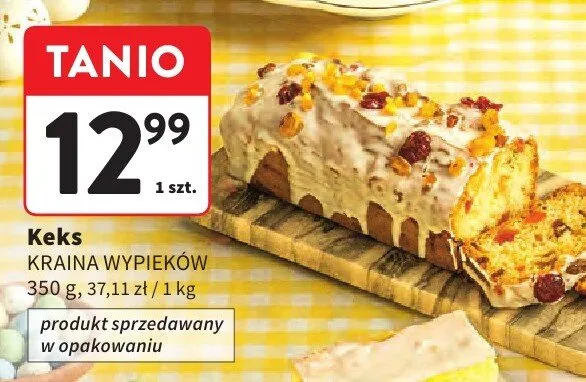 Keks promocja w Intermarche