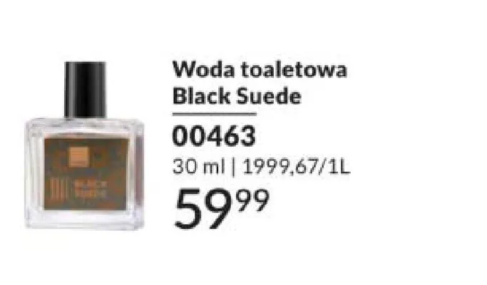 Woda toaletowa Black Suede promocja w AVON