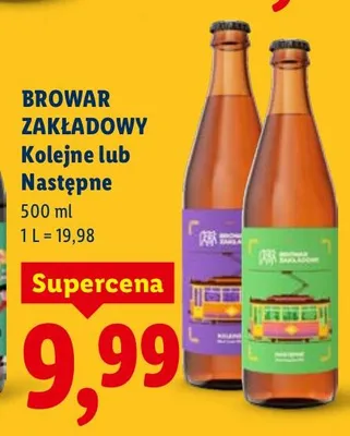 Piwo Kolejne  promocja w Lidl