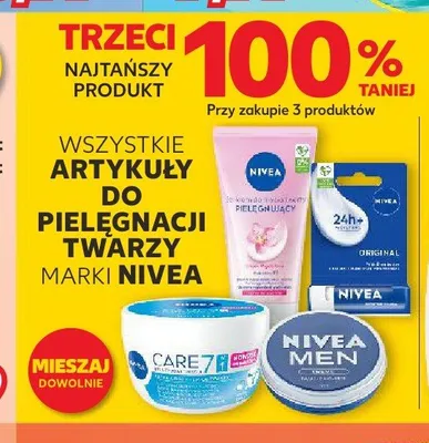 Krem do twarzy Nivea Men promocja w Kaufland